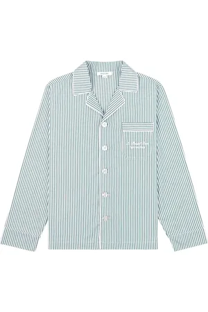 Sporty & Rich Faubourg striped pajama shirt