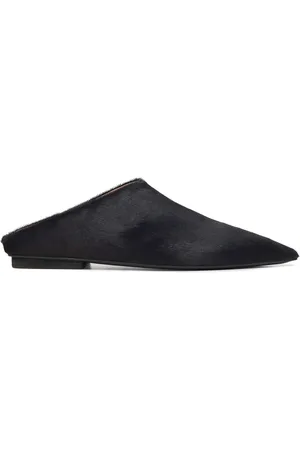 MARSÈLL Pointed-toe calf-hair mules