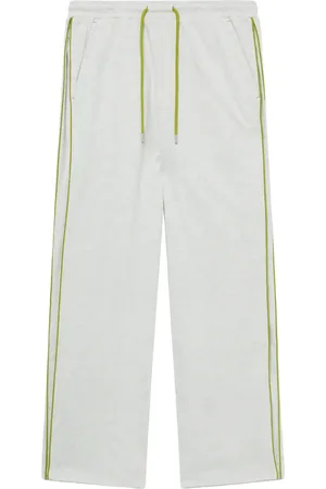 FIVE CM Wide-leg cotton track pants
