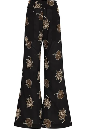 Brigitte Floral-print trousers