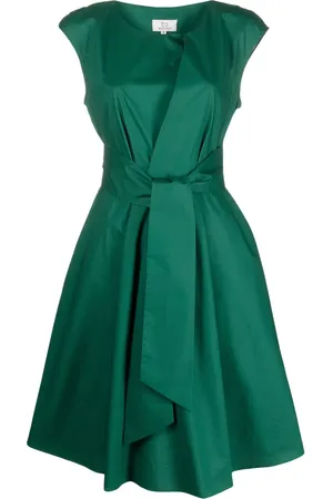 Woolrich Tie-waist midi dress