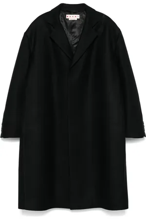 Marni Embroidered logo coat