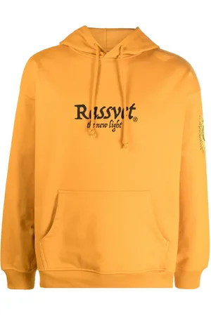 Rassvet Logo-print drawstring hoodie