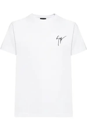 Giuseppe Zanotti Logo embroidered T-shirt