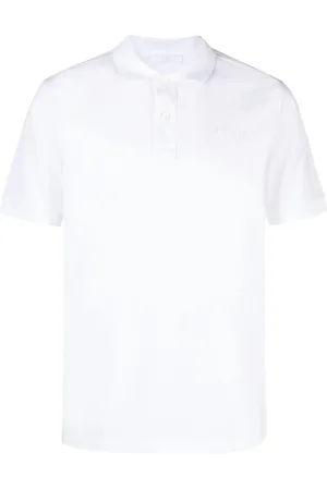 Prada Triangle-logo cotton polo shirt