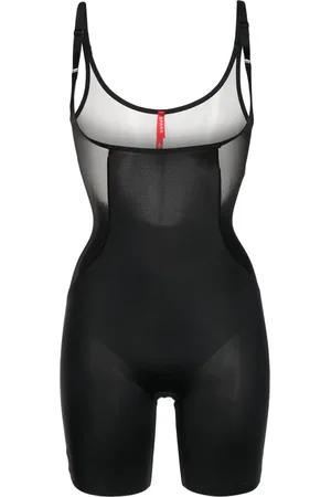 Spanx Shaping mesh-panel bodysuit