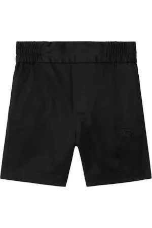 Burberry Equestrian Knight-embroidered shorts