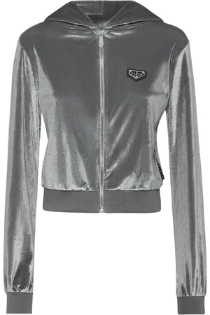 Philipp Plein Strass Skull hoodie
