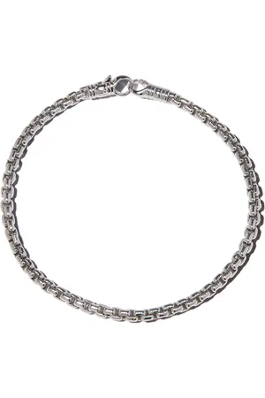 TOM WOOD Venetian rhodium-plated sterling bracelet