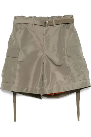 SACAI Belted shorts