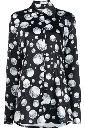 Fiorucci Disco-ball print long-sleeve shirt