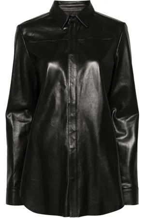 BLUMARINE Leather shirt