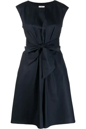 Woolrich Tie-waist midi dress