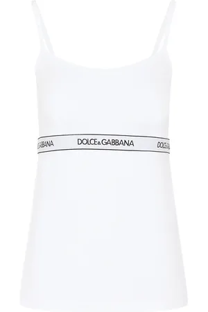 Dolce & Gabbana Logo-waistband tank top