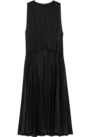ANINE BING Mia silk maxi dress