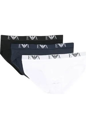 Emporio Armani Logo-band set of three briefs