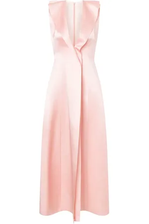 Serafini Satin midi dress
