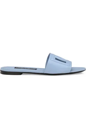 Dolce & Gabbana DG Logo leather sandals