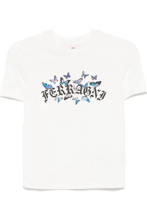 Chiara Ferragni Gothic Butterflies T-shirt