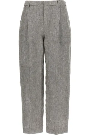Brunello Cucinelli Pleated wide-leg trousers