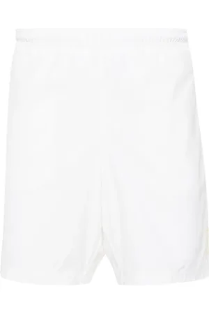 Alexander McQueen Logo-embroidered swim shorts