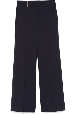 PESERICO SIGN Straight trousers