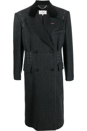 Maison Margiela Work-In-Progress double-breasted coat