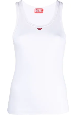 Diesel T-Anky-D logo-appliqu?? tank top