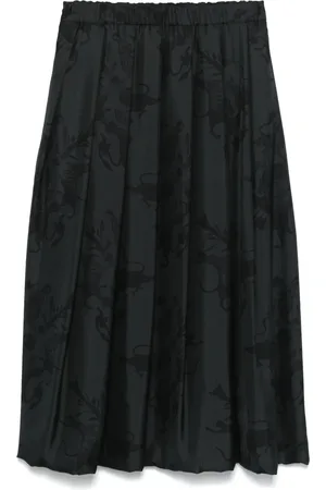 Fabiana Filippi Graphic-print midi skirt