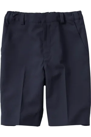Familiar Elasticated-waist wool shorts
