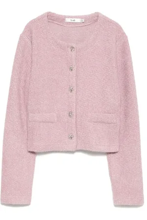 B+AB Button-down tweed jacket