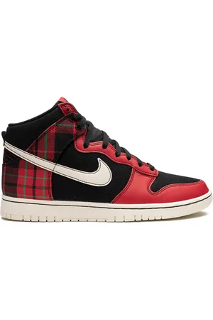 Nike Dunk High "Plaid - /Red" sneakers