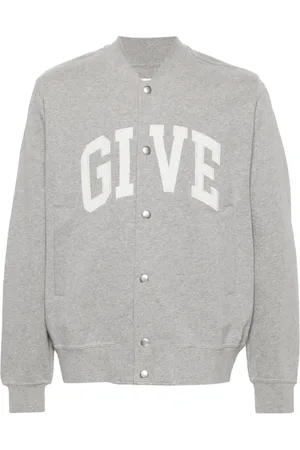 Givenchy M??lange-effect cotton track jacket