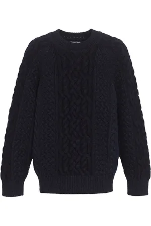 Barrie Cable-knit cashmere jumper