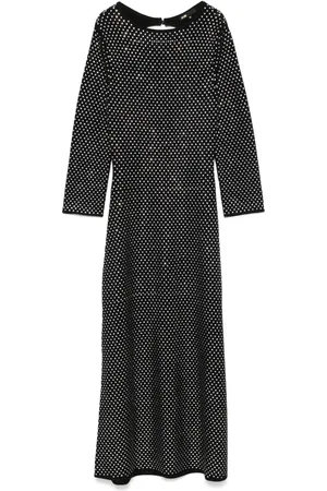 Maje Rhinestoned maxi dress