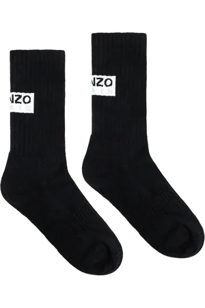Kenzo Logo-intarsia socks