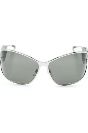 BLUMARINE Wraparound-frame sunglasses