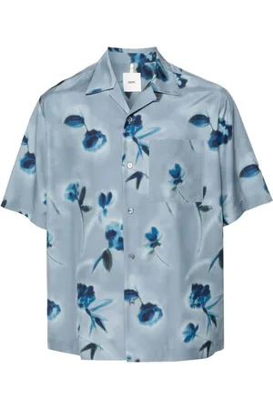 OAMC Floral-print cotton shirt