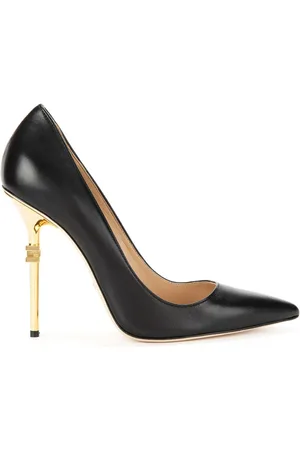 Elisabetta Franchi 110mm branded-heel pumps