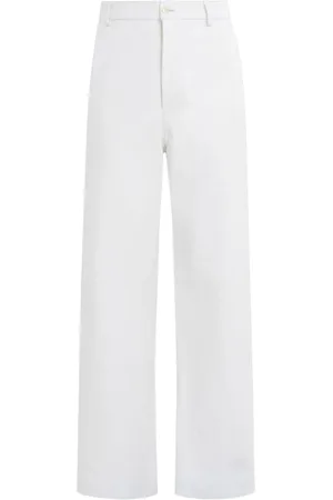 Marni Leather straight-leg trousers