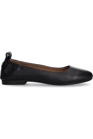 HUGO BOSS Logo-plaque ballerina shoes
