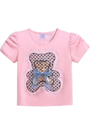 Mimi Tutu Bear-appliqu?? T-shirt