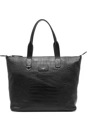 Dolce & Gabbana Crocodile-embossed leather tote bag