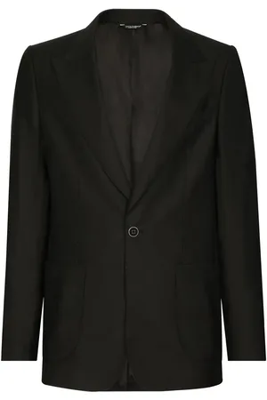 Dolce & Gabbana Portofino single-breasted wool-silk blazer