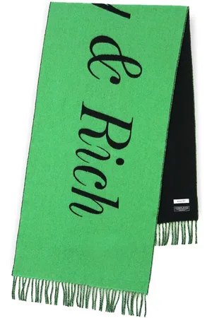 Sporty & Rich Dewi logo-print scarf