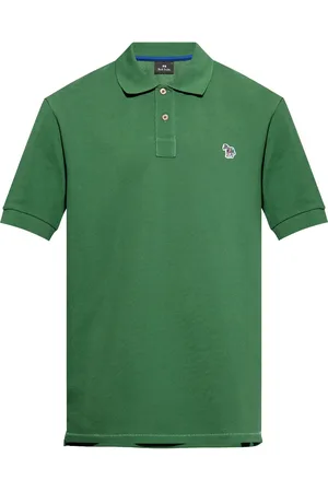 Paul Smith Zebra-motif organic cotton polo shirt