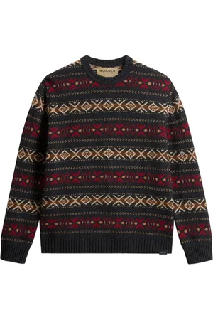 Woolrich Fair Isle knitted sweater