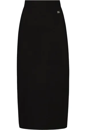 Dolce & Gabbana DG-logo pencil skirt