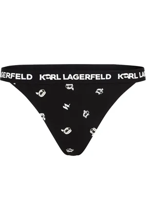 Karl Lagerfeld Ikon logo-waistband briefs