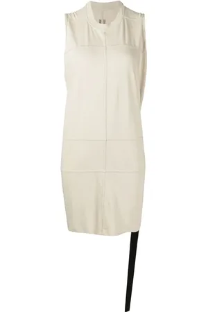 Rick Owens Panelled crew-neck tank top